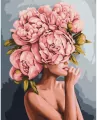 Malowanie po numerach BRUSHME 40x50 cm dotyk piwonii - tantis.pl