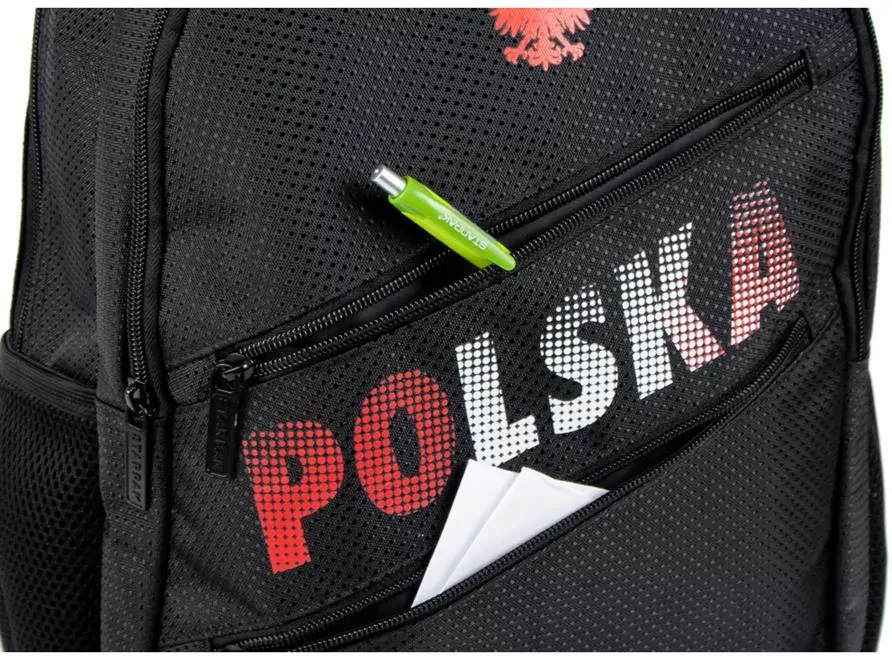 Plecak POLSKA BLACK STARPAK - tantis.pl