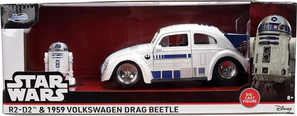Jada Star Wars VW Drag Beetle,1:24 + figurka - tantis.pl