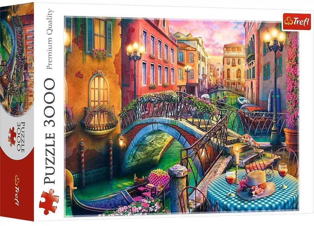 Puzzle 3000 Wieczór w Wenecji TREFL - tantis.pl