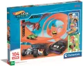 Puzzle 104 Super Kolor Hot Wheels - tantis.pl