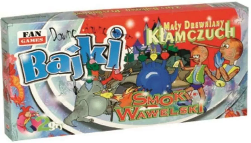 Gra 2w1 smok wawelski mały drewniany kłamczuch - tantis.pl