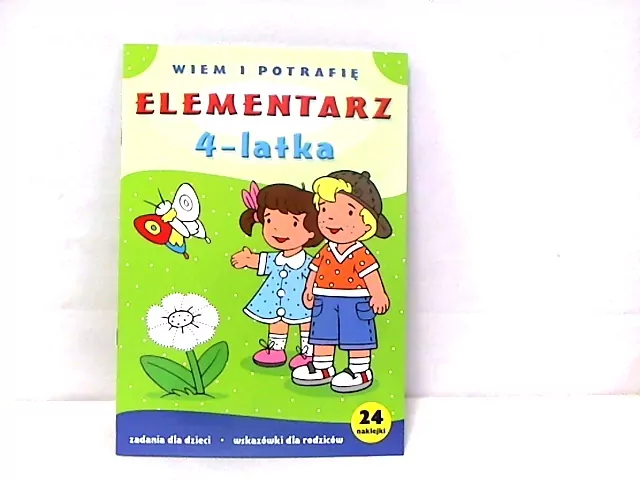 Elementarz 4-latka. Wiem i potrafię - tantis.pl