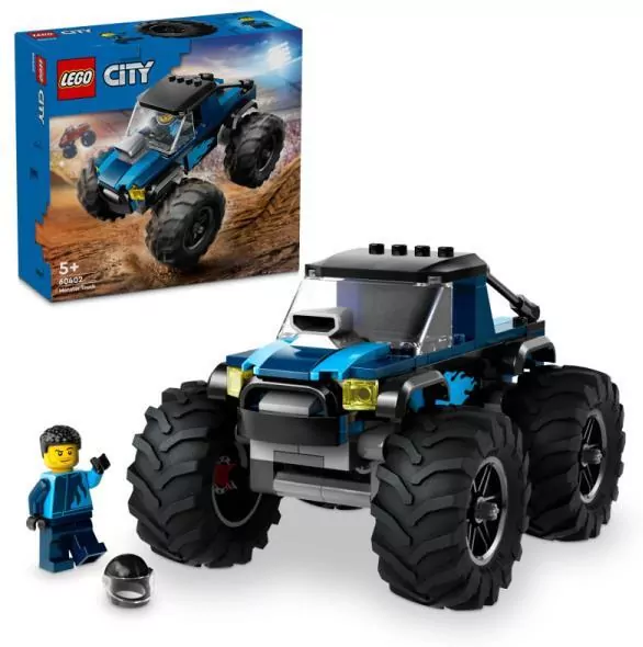 LEGO® City. Niebieski monster truck 60402 - tantis.pl