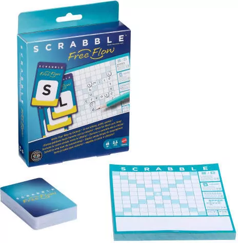 GRA MATTEL SCRABBLE FREE FLOW JMY10 PUD6 - tantis.pl