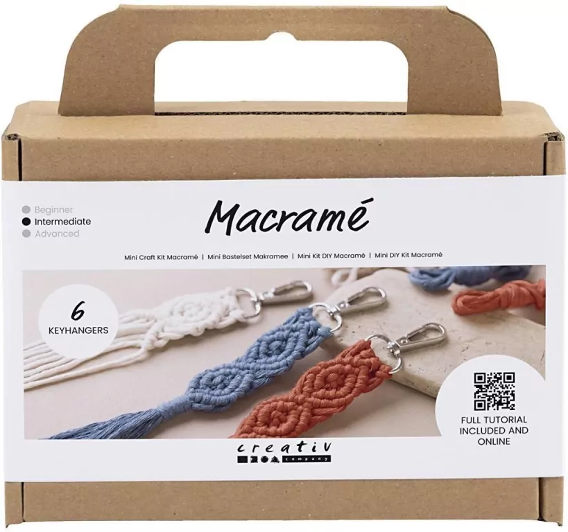 Zestaw do makramy Breloczki - tantis.pl
