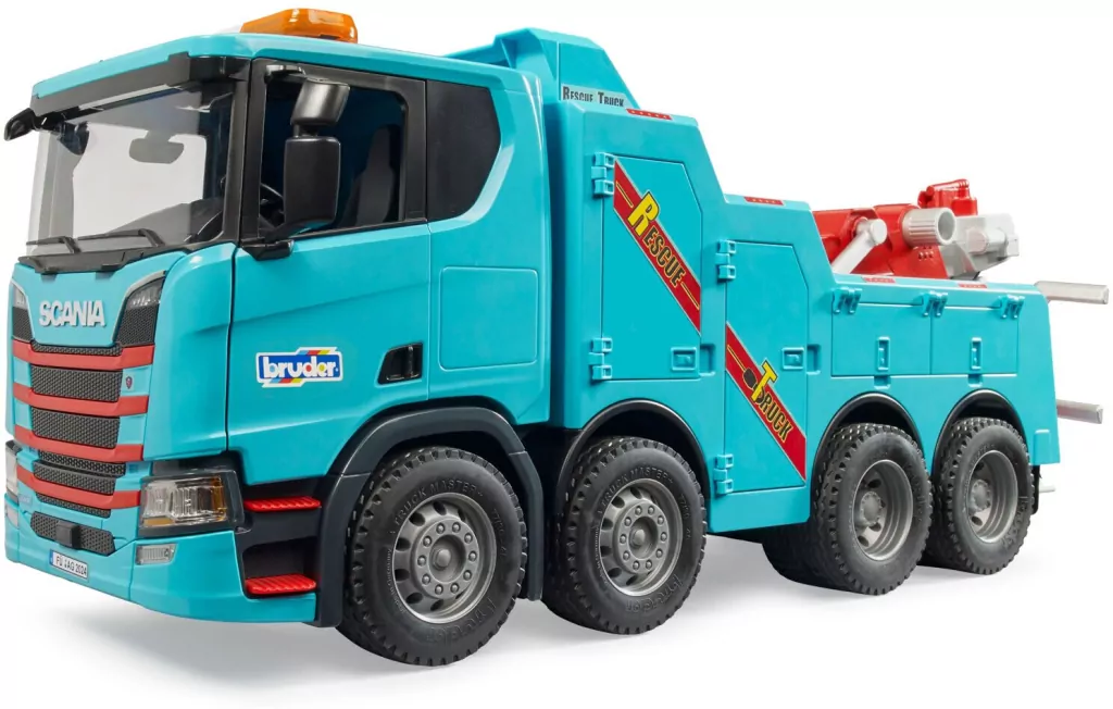 BRUDER SCANIA SUPER 560R POMOC DROGOWA SZ/DZ WB2 - tantis.pl