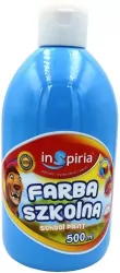 Farba szkolna niebieska 500ml