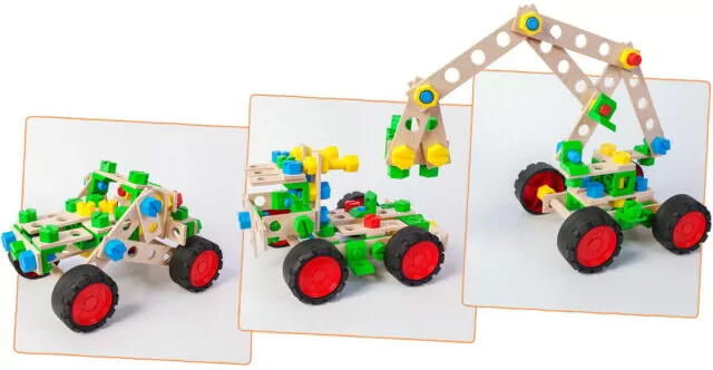 Off Road Vehicle 3w1. Mały Konstruktor Junior - tantis.pl