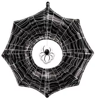 Balon foliowy SuperShape Creepx Spider Web 83x81cm - tantis.pl