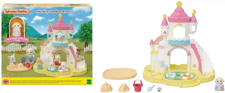 Sylvanian Families. Przedszkole Plac zabaw z basenem 5746 - tantis.pl