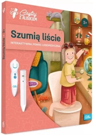 Szumią liście. Interaktywna pomoc logopedyczna 3+. Czytaj z Albikiem - tantis.pl