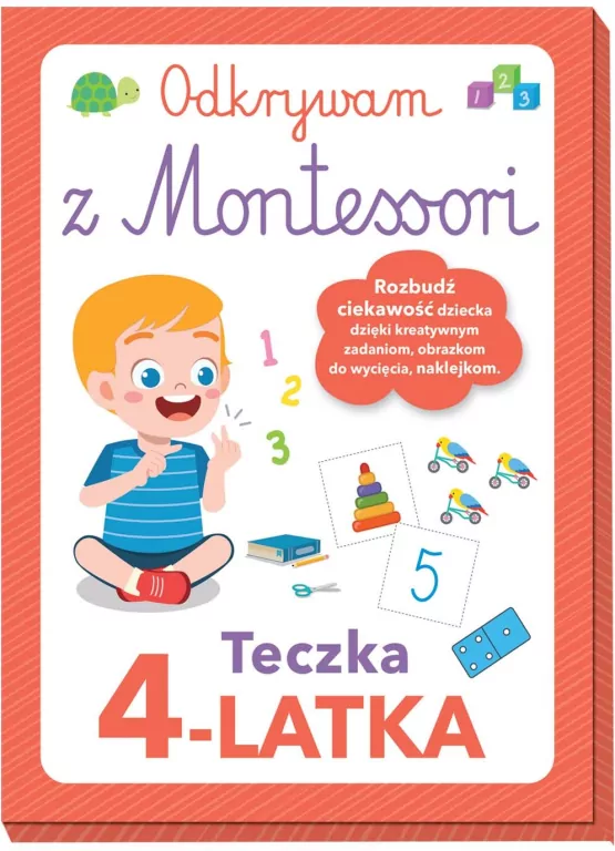 Odkrywam z Montessori. Teczka 4-latka - tantis.pl