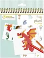 Kolorowanki pixel Stworzenia fantasyi - tantis.pl