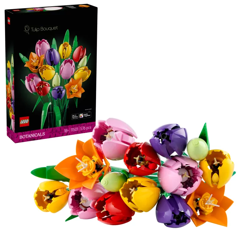 LEGO®. Botanical Collection. Bukiet tulipanów. 11501 - tantis.pl