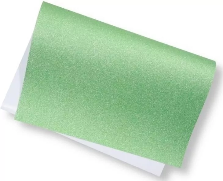 Brystol brokatowy 200g 40x60cm zielony 5ark - tantis.pl