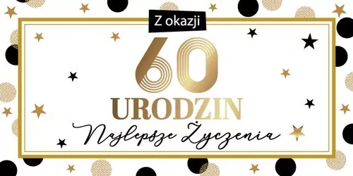 Pudełko Urodziny 60 - tantis.pl