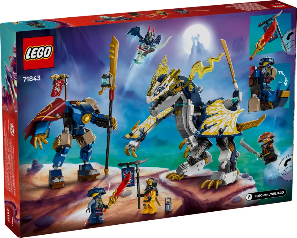 LEGO® Ninjago. Mech smoczego jeźdźca Rogue’a 71843 - tantis.pl