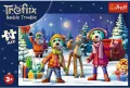 Puzzle 24 maxi Trefliki lepią bałwana TREFL - tantis.pl