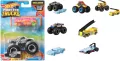 Hot Wheels Monster Trucks Pojazd 1:64 + autko, mix - tantis.pl