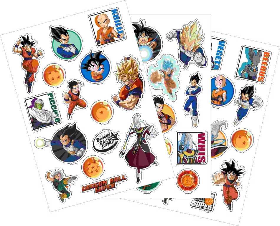Zestaw naklejek removable Dragon Ball Z DB00009 - tantis.pl