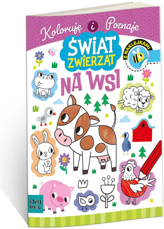 Kolorowanka a4 świat zwierząt - na wsi - tantis.pl