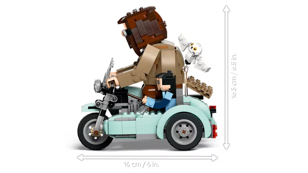 LEGO® Przejażdżka motocyklowa Hagrida i Harry’ego 76443 - tantis.pl