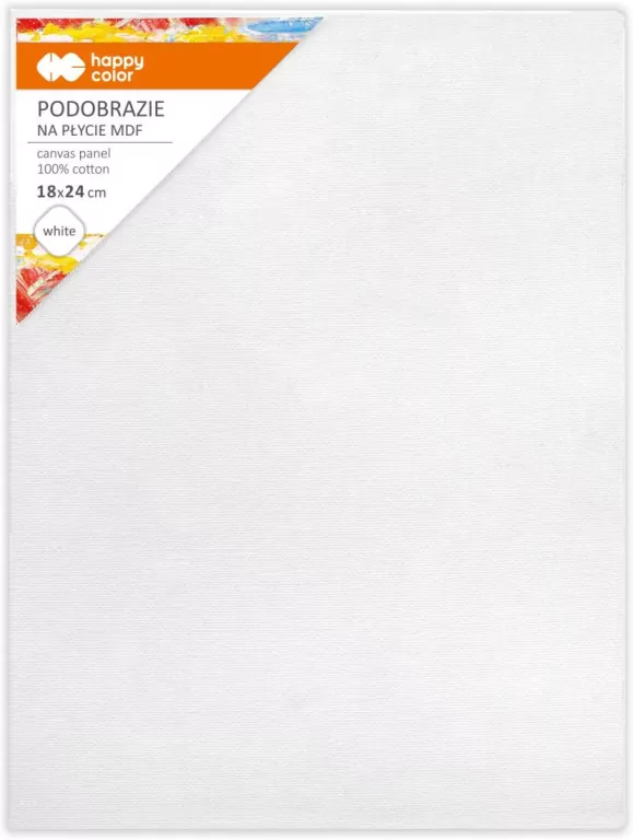 Podobrazie bawełniane 18x24cm białe - tantis.pl
