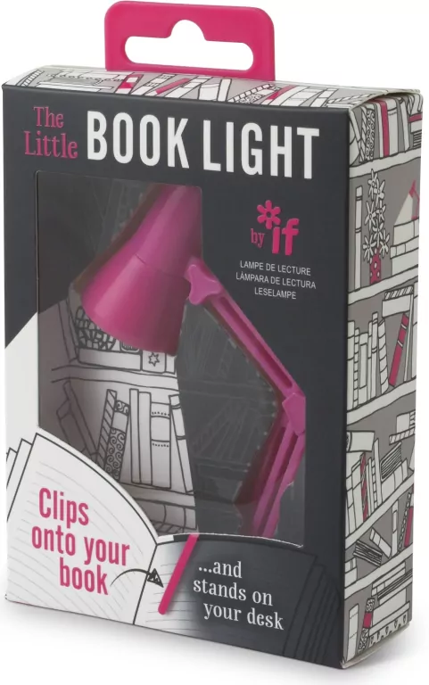 The Little Book Light Lampka do książki różowa - tantis.pl
