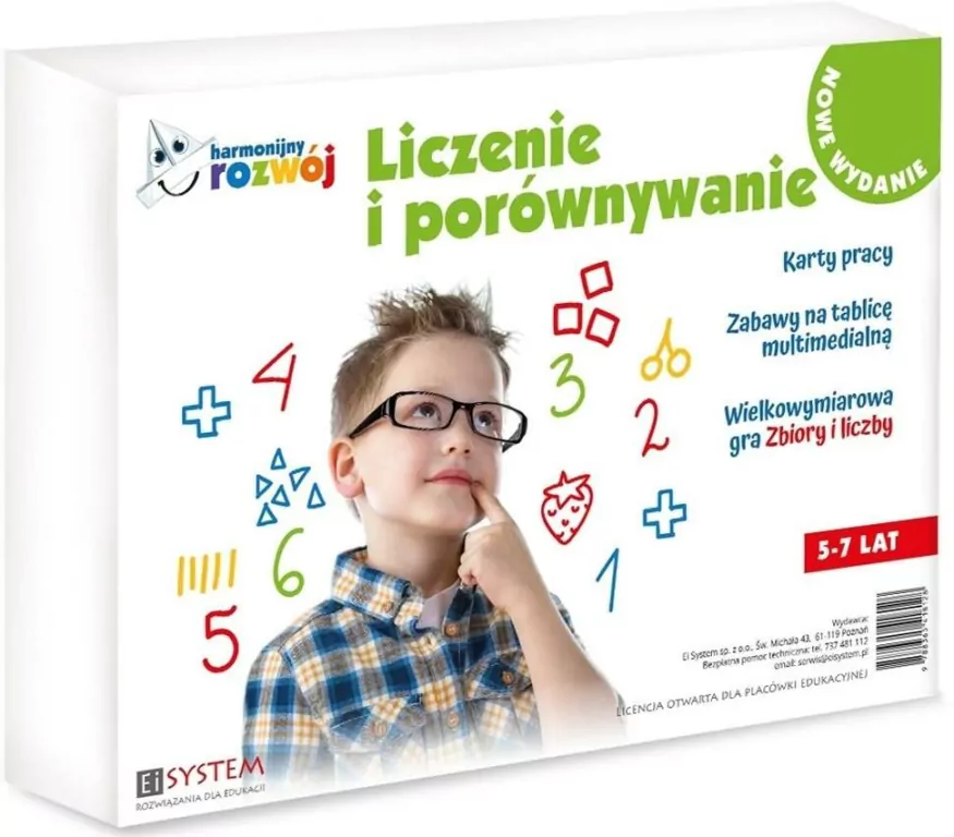Liczenie i porównywanie. 5-7 lat. Harmonijny rozwój - tantis.pl