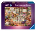Puzzle 1000 Kot w kwiaciarni - tantis.pl