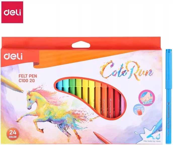 Flamastry Colorun 24 kolory - tantis.pl