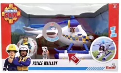 Helikopter policyjny. Strażak Sam