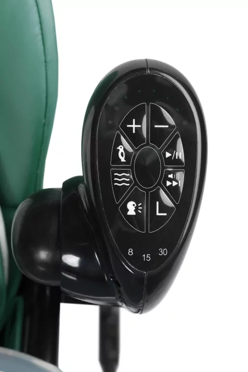 Caretero Krzesełko + huśtawka Indigo czarno zielone - tantis.pl