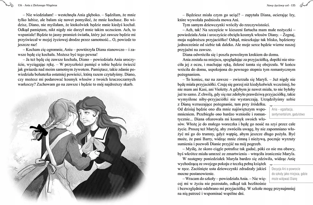 Ania z Zielonego Wzgórza. Lektura z opracowaniem - tantis.pl