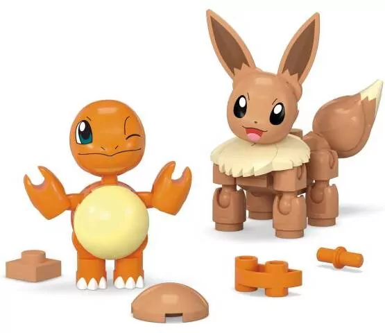 Mega Pokemon Charmander i Evee Poke Balle - tantis.pl