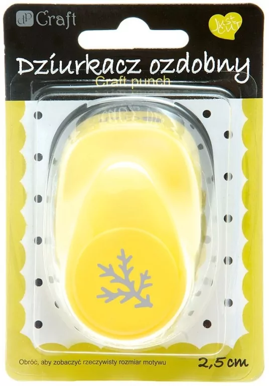 Dziurkacz ozdobny 2,5cm gałązka sosny MIX - tantis.pl