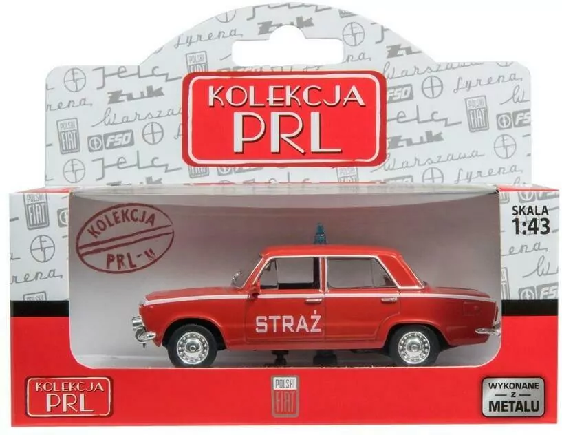 Kolekcja PRL. Fiat 125P Straż - tantis.pl