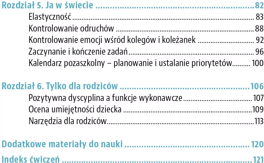 Funkcje wykonawcze. Ćwiczenia dla dzieci - tantis.pl