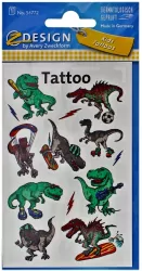 Tatuaże dla dzieci: Dinozaury