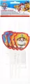 Rurki papierowe z medalionem Paw Patrol - tantis.pl