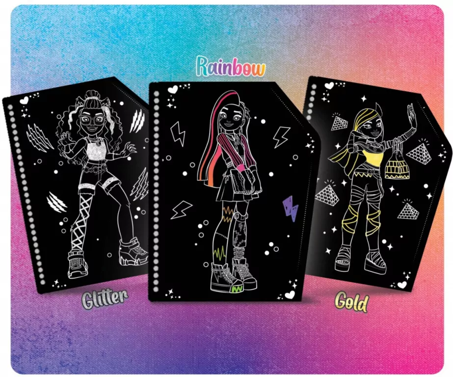 Sketchbook Monster Hug Monster High - tantis.pl