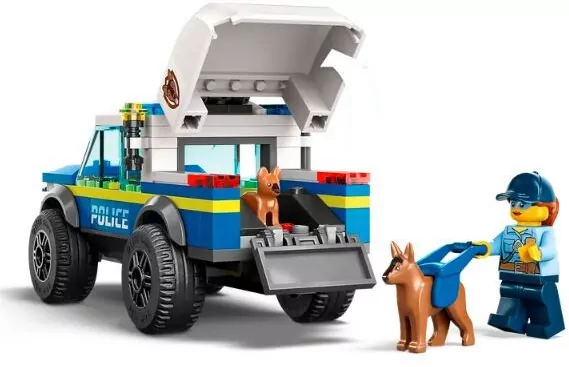 LEGO® City Police. Szkolenie psów policyjnych w terenie 60369 - tantis.pl