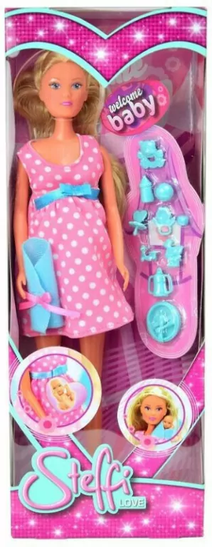 Lalka Steffi Love w ciąży - tantis.pl