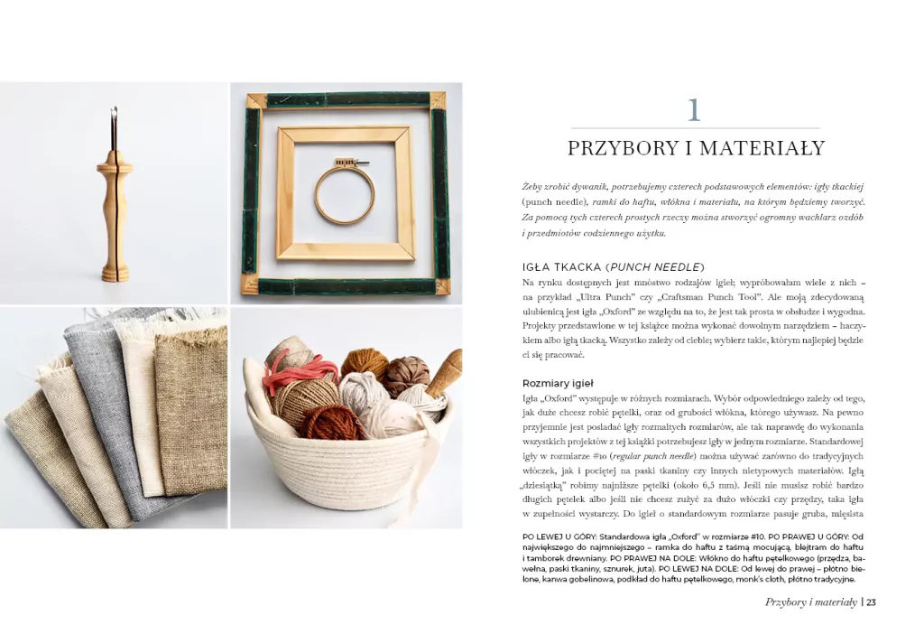 Haft Punch Needle. Poznaj nową technikę haftowania - tantis.pl