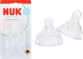 NUK. First Choice. Smoczki do butelki silikonowe. Rozmiar S. 2 sztuki - tantis.pl