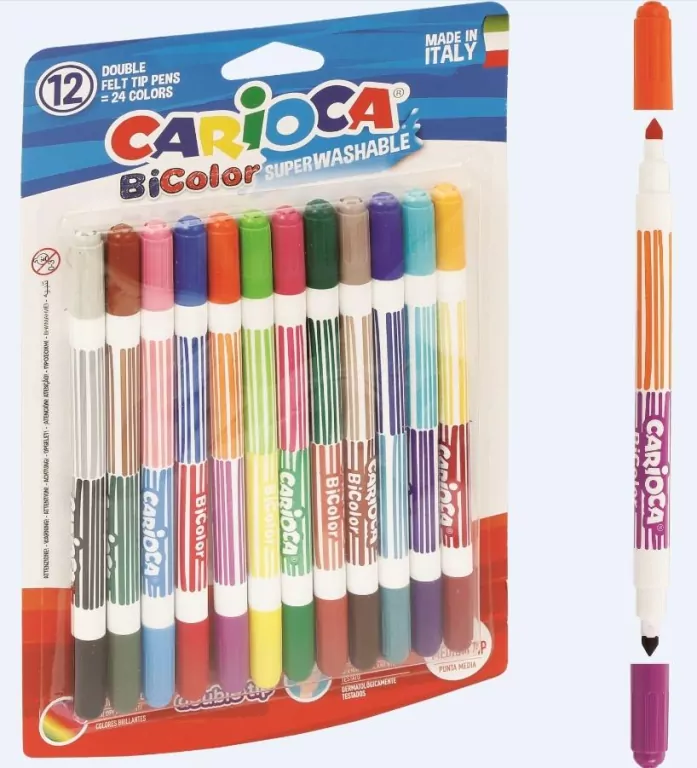 Pisaki BiColor 12/24 kolory - tantis.pl