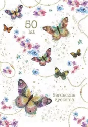 Kartka okolicznościowa Urodziny 50