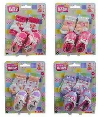 New Born Baby Buciki i skarpetki, 4 rodzaje - tantis.pl