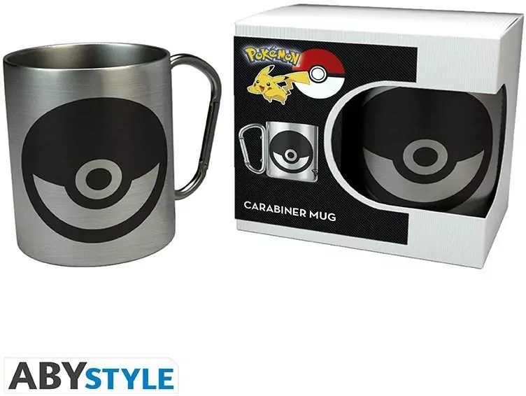 Kubek 235ml Pokemon Mug Carabiner Pokeball - tantis.pl
